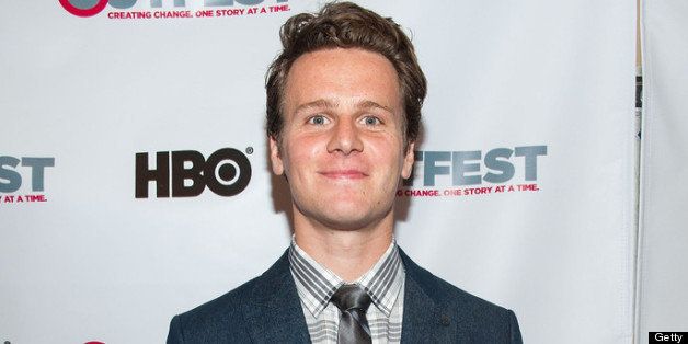 LOS ANGELES, CA - JULY 11: Jonathan Groff attends the 2013 Outfest Opening Night Gala Of 'C.O.G.' - Red Carpet at Orpheum Theatre on July 11, 2013 in Los Angeles, California. (Photo by Valerie Macon/Getty Images)