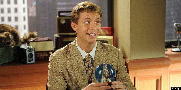 30 ROCK -- 'Part 1: Hogcock! Part 2: Last Lunch' Episode 712/713 -- Pictured: Jack McBrayer as Kenneth Parcell -- (Photo by: Ali Goldstein/NBC/NBCU Photo Bank via Getty Images)