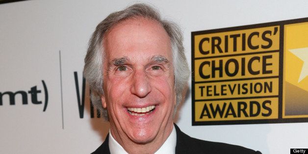 BEVERLY HILLS, CA - JUNE 10: Actor Henry Winkler attends the Critics' Choice Television Awards at The Beverly Hilton Hotel on June 10, 2013 in Beverly Hills, California. (Photo by Imeh Akpanudosen/WireImage)