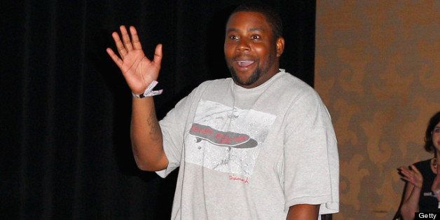 SAN DIEGO, CA - JULY 20: Actor Kenan Thompson attends 'The Awesomes' Comic-Con panel at Hilton Bayfront on July 20, 2013 in San Diego, California. (Photo by Joe Scarnici/Getty Images for Hulu)