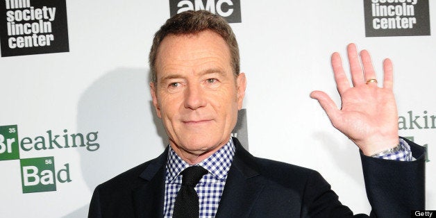 NEW YORK, NY - JULY 31: Actor Bryan Cranston attends The Film Society Of Lincoln Center And AMC Celebration Of 'Breaking Bad' Final Episodes at The Film Society of Lincoln Center, Walter Reade Theatre on July 31, 2013 in New York City. (Photo by Desiree Navarro/WireImage)