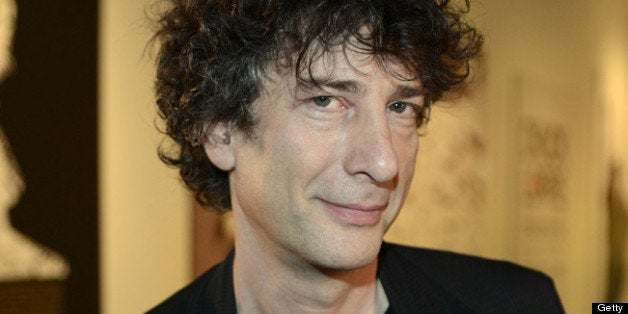 AUSTIN, TX - MARCH 09: Neil Gaiman poses at the Warner Brothers TV 2013 SXSW party on March 9, 2013 in Austin, Texas. (Photo