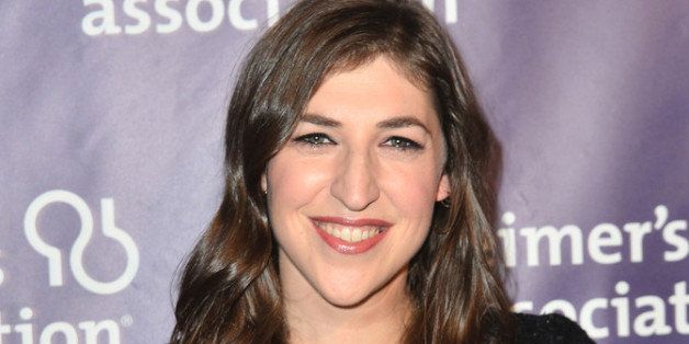 BEVERLY HILLS, CA - MARCH 20: Actress Mayim Bialik arrives at 21st Annual 'A Night At Sardi's' gala benefiting the Alzheimer's Association - Arrivals at The Beverly Hilton Hotel on March 20, 2013 in Beverly Hills, California. (Photo by Alberto E. Rodriguez/Getty Images)