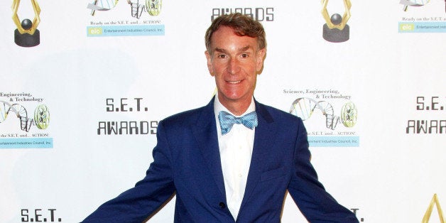 BEVERLY HILLS, CA - NOVEMBER 15: Bill Nye attends the 2nd Annual TV Film Science Tech Awards held at the Beverly Hills Hotel on November 15, 2012 in Beverly Hills, California. (Photo by Tommaso Boddi/WireImage)