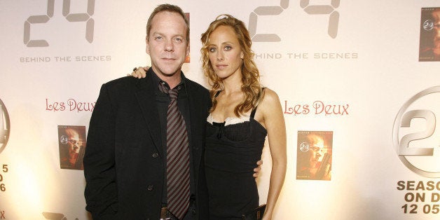 Kiefer Sutherland and Kim Raver (Photo by Chris Polk/FilmMagic for Bender Helper Impact)