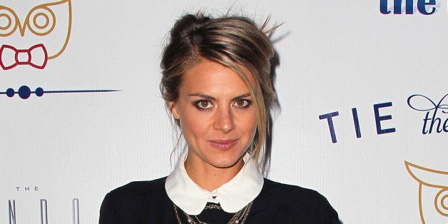 WEST HOLLYWOOD, CA - NOVEMBER 14: Actress Eliza Coupe attends the launch of Tie The Knot hosted by Jesse Tyler Ferguson and