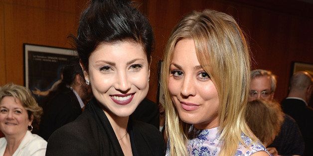 BEVERLY HILLS, CA - JULY 24: Actresses Briana Cuoco (L) and Kaley Cuoco attend the afterparty for AFI And Sony Picture Classics' Hosts The Premiere Of 'Blue Jasmine' on July 24, 2013 in Beverly Hills, California. (Photo by Michael Kovac/WireImage)