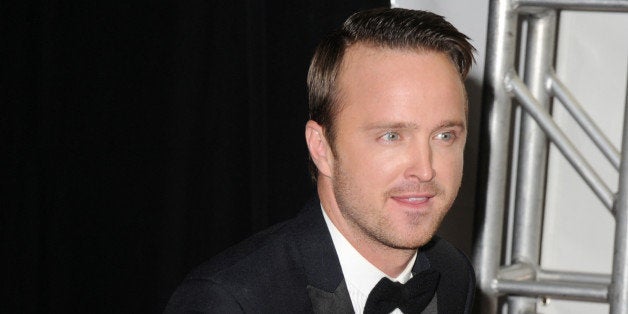 LOS ANGELES, CA - SEPTEMBER 22: Actor Aaron Paul poses in the press room during the 65th Annual Primetime Emmy Awards held at Nokia Theatre L.A. Live on September 22, 2013 in Los Angeles, California. (Photo by Steve Granitz/WireImage)