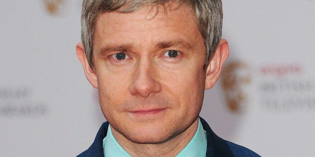 LONDON, ENGLAND - MAY 12: Martin Freeman attends the Arqiva British Academy Television Awards 2013 at the Royal Festival Hall on May 12, 2013 in London, England. (Photo by Eamonn McCormack/WireImage)