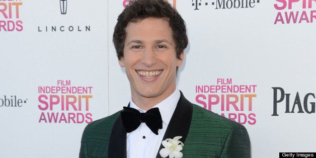 SANTA MONICA, CA - FEBRUARY 23: Actor Andy Samberg attends the 2013 Film Independent Spirit Awards at Santa Monica Beach on February 23, 2013 in Santa Monica, California. (Photo by Jason Merritt/Getty Images)