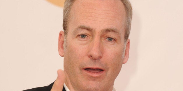 LOS ANGELES, CA - SEPTEMBER 22: Bob Odenkirk arrives at the 65th Annual Primetime Emmy Awards at Nokia Theatre L.A. Live on
