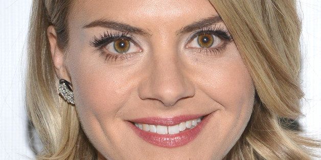 HOLLYWOOD, CA - FEBRUARY 12: Eliza Coupe attends the 'Shanghai Calling' Los Angeles premiere at TCL Chinese Theatre on February 12, 2013 in Hollywood, California. (Photo by Araya Diaz/WireImage)