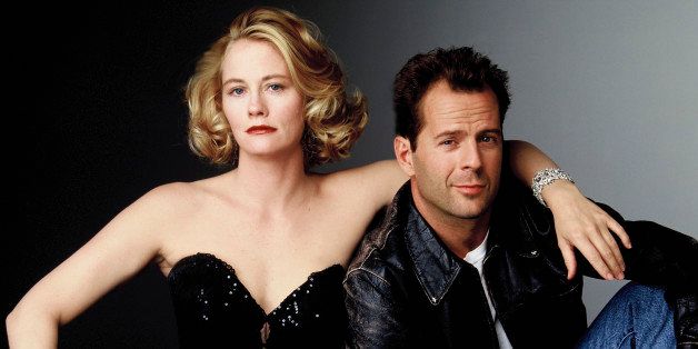 UNITED STATES - DECEMBER 10: MOONLIGHTING - Gallery - Season Five - 12/10/1988, Cybill Shepherd (Maddie), Bruce Willis (David) , (Photo by ABC Photo Archives/ABC via Getty Images)