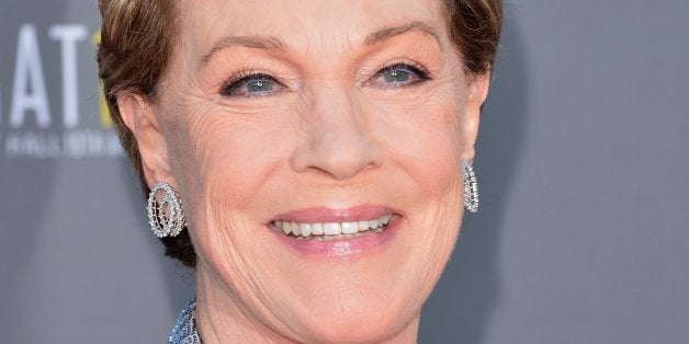 LOS ANGELES, CA - SEPTEMBER 30: Actress Julie Andrews attends the Walt Disney Concet Hall's 10th Anniversary Gala at the Walt Disney Concert Hall on September 30, 2013 in Los Angeles, California. (Photo by Alberto E. Rodriguez/Getty Images)