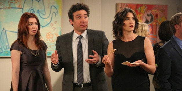LOS ANGELES - FEBRUARY 7: 'The Ashtray' -- When Ted (Josh Radnor, center) receives an unexpected call from The Captain, the g