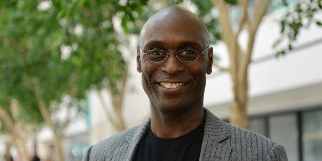 PLAYA DEL REY, CA - OCTOBER 20: Actor Lance Reddick attends Michelle Alexander VIP Reception And Justice On Trial Film Festi