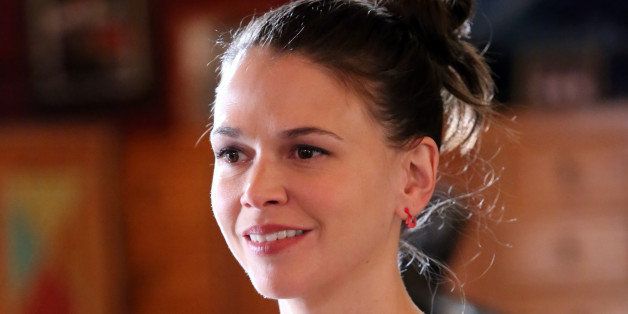 BUNHEADS - 'There's Nothing Worse Than A Pantsuit' - Michelle finds herself suited up when Milly calls a strategy meeting to fight for the new amphitheatre, on an all new episode of ABC Family's original series 'Bunheads,' airing Monday, February 11 at 9:00PM ET/PT. (Photo by ADAM TAYLOR/ABC Family via Getty Images)SUTTON FOSTER