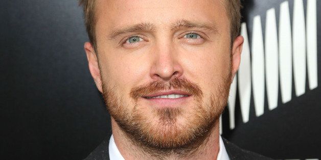 CULVER CITY, CA - JULY 24: Actor Aaron Paul arrives as AMC Celebrates the final episodes of 'Breaking Bad' at Sony Pictures Studios on July 24, 2013 in Culver City, California. (Photo by Imeh Akpanudosen/Getty Images)