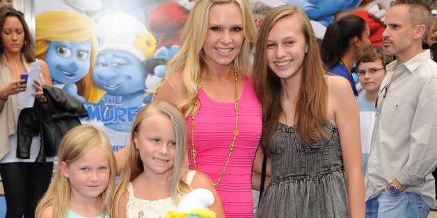 WESTWOOD, CA - JULY 28: Tamra Barney arrivies at the 'Smurfs 2' - Los Angeles Premiere at Regency Village Theatre on July 28, 2013 in Westwood, California. (Photo by Steve Granitz/WireImage)