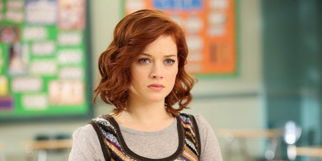 SUBURGATORY - 'Foam Finger' - When Dalia decides that her dad's fiancée is her new best friend, the KKK (Kimantha, Kenzie and Kaitlyn) are lost without their leader and turn to Tessa and Lisa. As Dalia struggles with her emotions over her dad's elopement, she turns to Evan for support, and it's up to Tessa to help her regain her confidence and friends. Meanwhile, George and Dallas get intimate, but it's not really what George envisions, on 'Suburgatory,' WEDNESDAY, NOVEMBER 7 (9:31-10:00 p.m., ET) on the ABC Television Network. (Photo by Adam Taylor/ABC via Getty Images)JANE LEVY