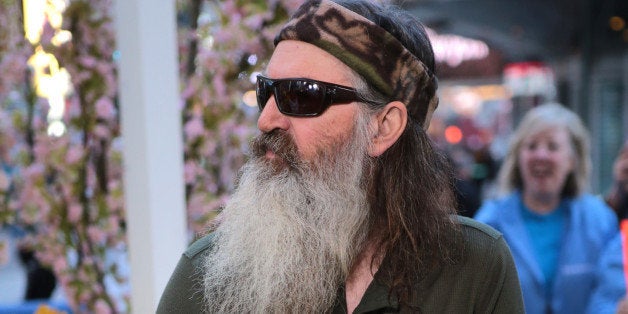 GOOD MORNING AMERICA - Phil Robertson of 'Duck Dynasty' is a guest on 'Good Morning America,' 5/7/13, airing on the ABC Telev