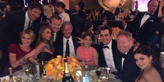 Modern Family Cast S Instagrams Prove They Had The Best Time At The Golden Globes Huffpost