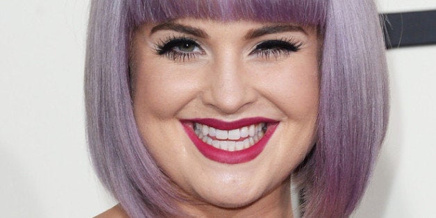 LOS ANGELES, CA - JANUARY 26: TV personality Kelly Osbourne attends the 56th GRAMMY Awards at Staples Center on January 26,