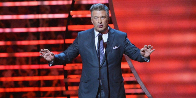 NEW YORK, NY - FEBRUARY 01: Actor Alec Baldwin hosts the 3rd Annual NFL Honors at Radio City Music Hall on February 1, 2014 in New York City. (Photo by Slaven Vlasic/Getty Images)