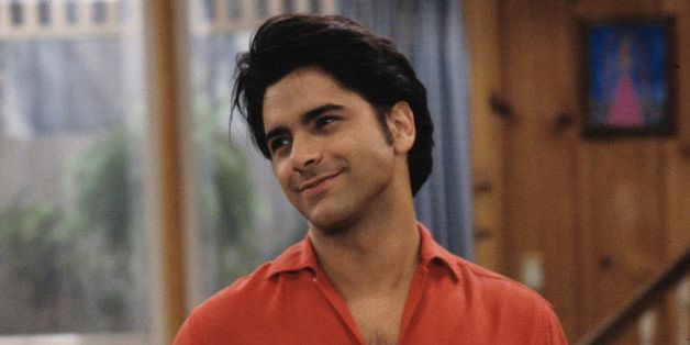 UNITED STATES - NOVEMBER 05: FULL HOUSE - 'Gotta Dance' - Season Five - 11/5/91, Jesse (John Stamos) was tricked into going to Rebecca's baby shower., (Photo by ABC Photo Archives/ABC via Getty Images)