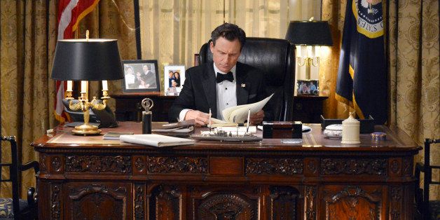 SCANDAL - 'We Do Not Touch the First Ladies' - Old feelings and jealousies arise at a Presidential event causing Fitz to face a harsh reality. Meanwhile, Quinn tries to prove herself to B613 and Leo Bergen sets up a meeting between Sally and an old friend, on ABC's 'Scandal,' THURSDAY, MARCH 6 (10:00-11:00 p.m., ET) on the ABC Television Network.(Eric McCandless/ABC via Getty Images)TONY GOLDWYN