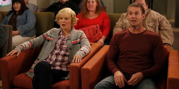 RAISING HOPE: Martha Plimton (L) and Garret Dillahunt (R) in the 'Baby Phat' episode of RAISING HOPE airing Friday, March 7, 2014 (9:30-10:00 PM ET/PT) on FOX. (Photo by FOX via Getty Images)