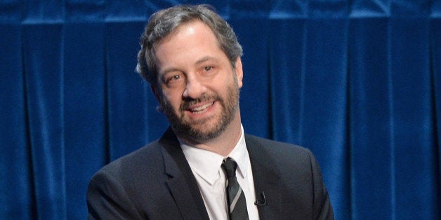 BEVERLY HILLS, CA - MARCH 10: Writer Judd Apatow attends The Paley Center For Media's 2014 PaleyFest Icon Award announcement at The Paley Center for Media on March 10, 2014 in Beverly Hills, California. (Photo by Alberto E. Rodriguez/Getty Images)