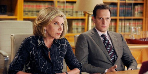 NEW YORK - JULY 18: 'And The Law Won' --Diane (Christine Baranski, left) and Will (Josh Charles, right) dig into the firm's debt issues, on THE GOOD WIFE, Sunday Oct 7 (9:00-10:00 PM, ET/PT) on the CBS Television Network. (Photo by Jeffrey Neira/CBS via Getty Images) 