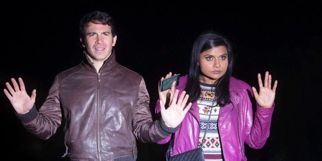 THE MINDY PROJECT: Mindy Kaling and Chris Messina (L) in the 'The Desert' episode of THE MINDY PROJECT airing Tuesday, Jan. 21, 2014 (9:30-10:00 PM ET/PT) on FOX. (Photo by FOX via Getty Images)