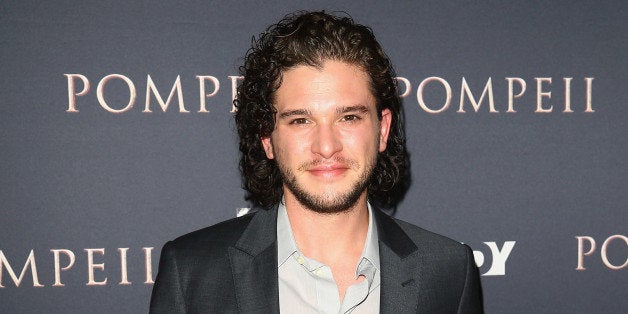 SYDNEY, AUSTRALIA - MARCH 06: Kit Harington arrives at the 'Pompeii' Australian Premiere on March 6, 2014 in Sydney, Austral