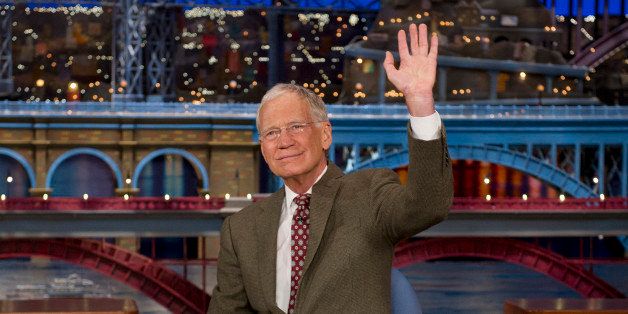 NEW YORK - APRIL 3: David Letterman announces that he will be retiring from the LATE SHOW with DAVID LETTERMAN on the broadcast tonight, Thursday, April 3 (11:35pm-12:37am, ET/PT) on the CBS Television Network. (Photo by Jeffrey R. Staab/CBS via Getty Images) 
