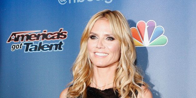 NEW YORK, NY - APRIL 04: Model and media personality Heidi Klum attends the 'America's Got Talent' red carpet event at Madison Square Garden on April 4, 2014 in New York City. (Photo by Jemal Countess/Getty Images)