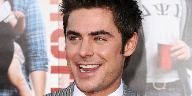 WESTWOOD, CA - APRIL 28: Actor Zac Efron attends the premiere of 'Neighbors' at Regency Village Theatre on April 28, 2014 in Westwood, California. (Photo by Jason LaVeris/FilmMagic)