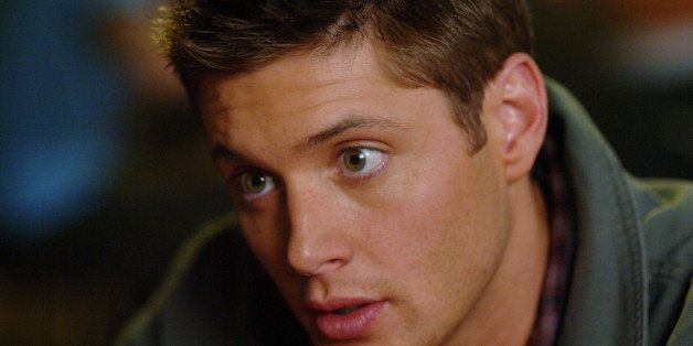UNSPECIFIED - APRIL 19: Close-up shot in bar of Jensen Ackles as Dean. (Photo by Sergei Bachlakov/Warner Bros./Getty Images)