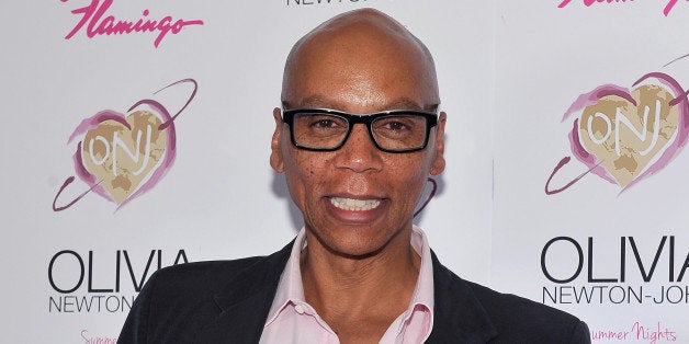 LAS VEGAS, NV - APRIL 11: Television personality RuPaul attends the grand opening of Olivia Newton-John's residency show 'Summer Nights' at Flamingo Las Vegas on April 11, 2014 in Las Vegas, Nevada. (Photo by David Becker/Getty Images)