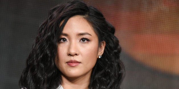 Constance Wu speaks on stage during the "Fresh Off the Boat" panel at the Disney/ABC Television Group 2015 Winter TCA on Wedn