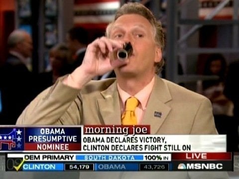 Terry McAuliffe Downs Shots On 