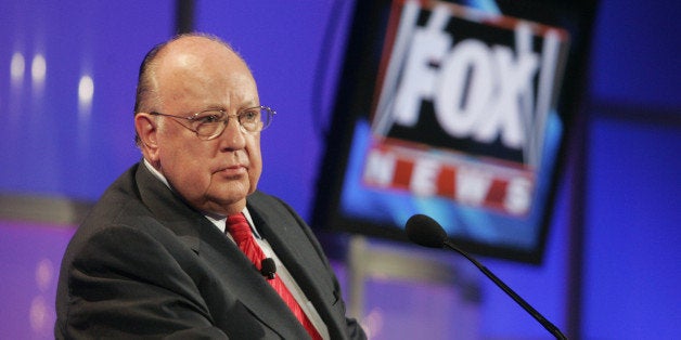 Roger Ailes, chairman and CEO of Fox News and Fox Television Stations, attends a panel discussion at the Television Critics A