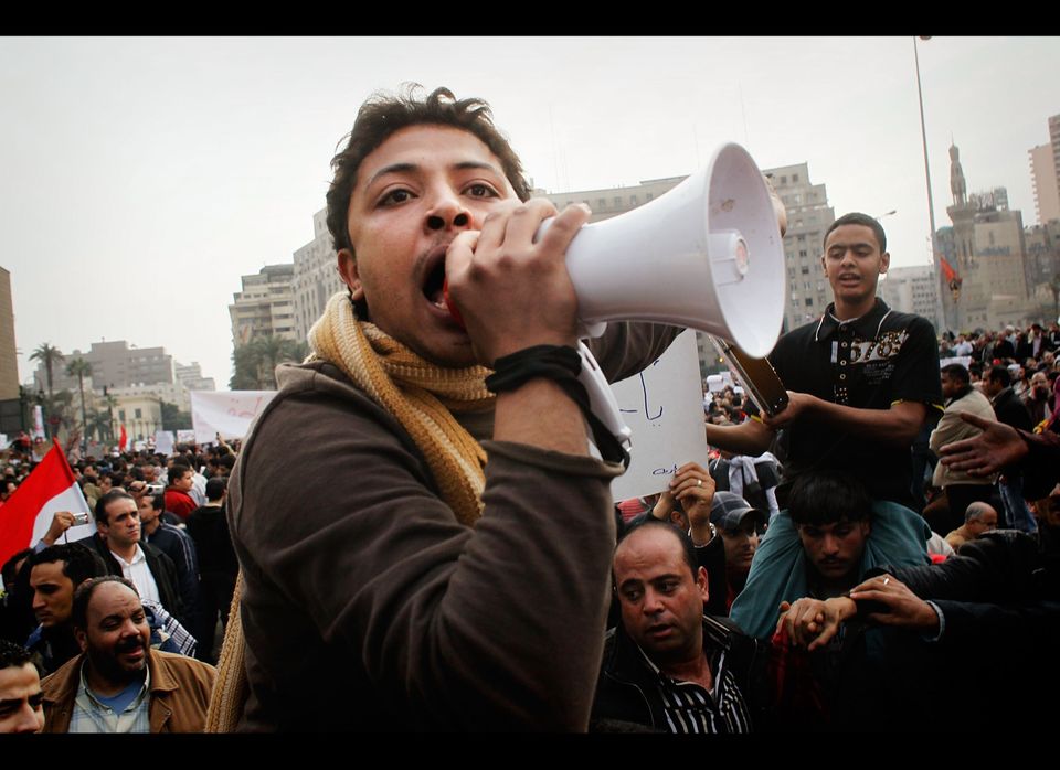 Protesters In Egypt