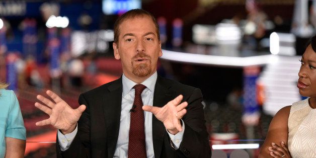 MEET THE PRESS -- Pictured: Moderator Chuck Todd appears on 'Meet the Press' in Cleveland, OH, Sunday July 17, 2016. -- (Photo by: Duane Prokop/NBC/NBCU Photo Bank via Getty Images)