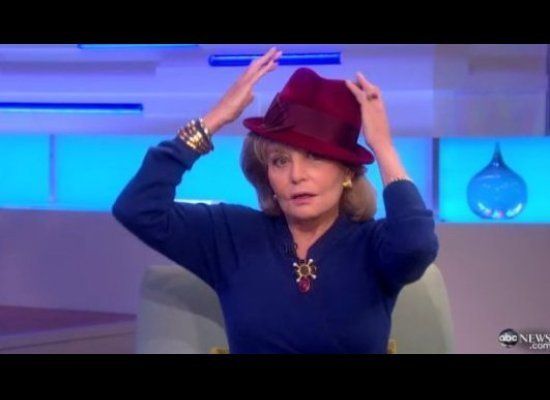 Barbara Walters' Hat