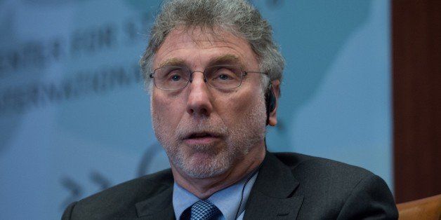 Marty Baron, Executive Editor of the Washington Post, takes part in a conversation on press freedom in the Americas in Washington, DC, on May 24, 2016. / AFP / Nicholas Kamm (Photo credit should read NICHOLAS KAMM/AFP/Getty Images)