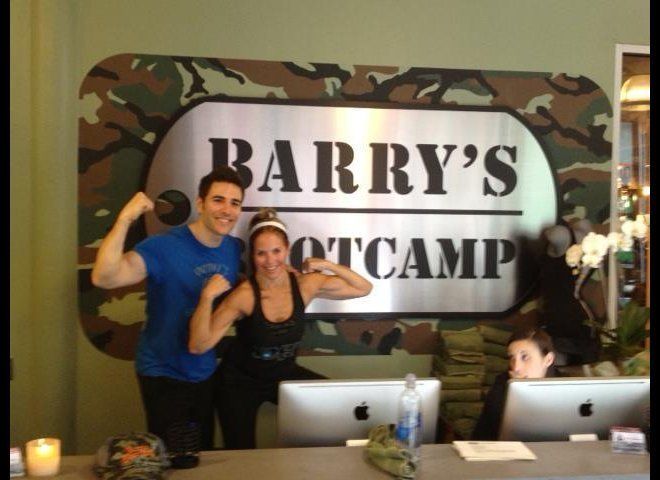 Katie Couric at Barry's Bootcamp