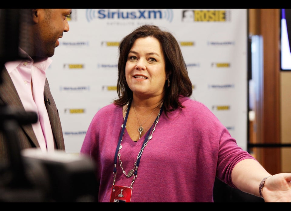INDIANAPOLIS, IN - FEBRUARY 03:  Rosie O'Donnell hosts a special edition of her SiriusXM "Rosie Radio" show live from Radio R