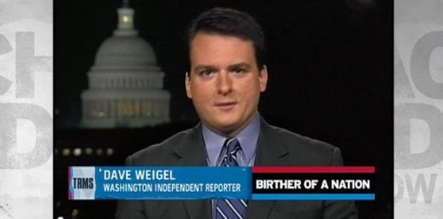 Rachel Maddow Discusses 'Birthers' With Washington Independent's Dave